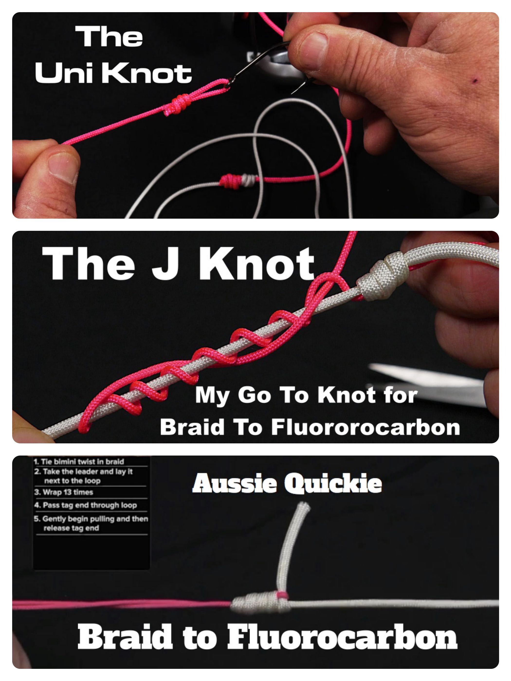 What Is The Best Knot To Tie With Fluorocarbon Line?